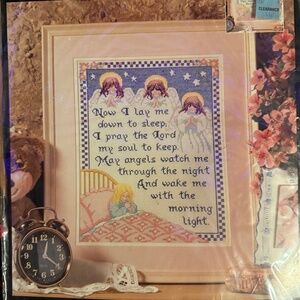 11"x14" Bucilla Cross Stitch Kit - Bedtime Prayer